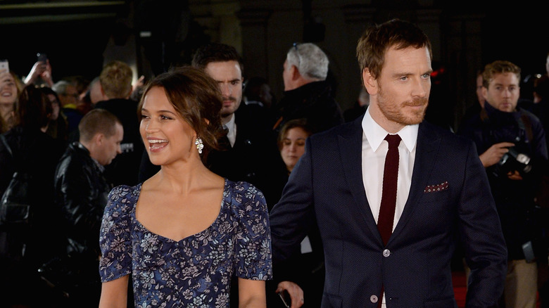 Alicia Vikander and Michael Fassbender