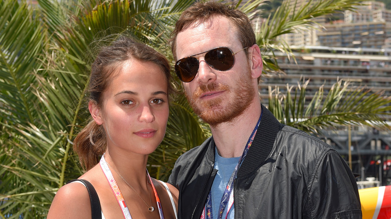 Alicia Vikander and Michael Fassbender