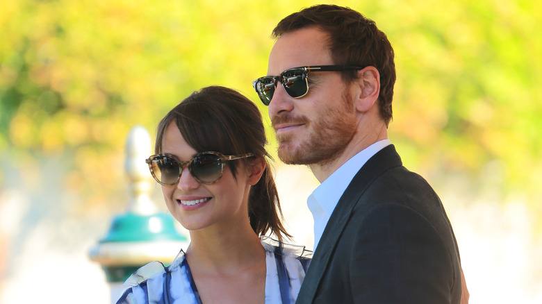 Alicia Vikander and Michael Fassbender