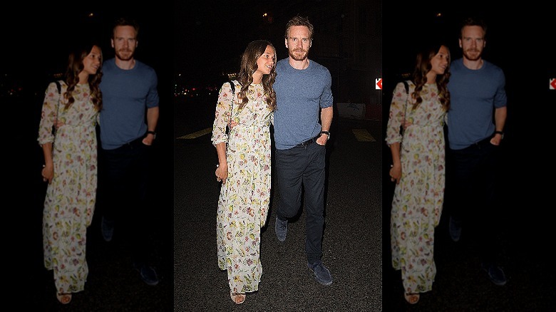 Alicia Vikander and Michael Fassbender