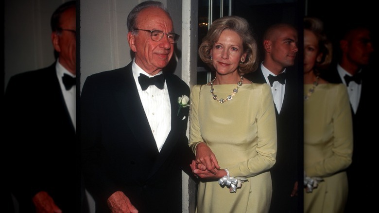 Rupert Murdoch and Anna Torv