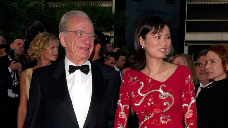 Rupert Murdoch and Wendi Deng