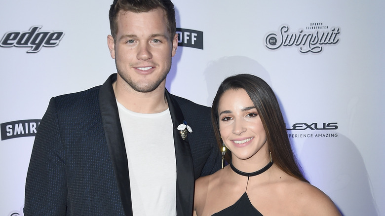 Colton Underwood and Aly Raisman