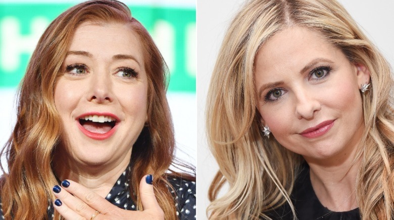 Alyson Hannigan and Sarah Michelle Gellar