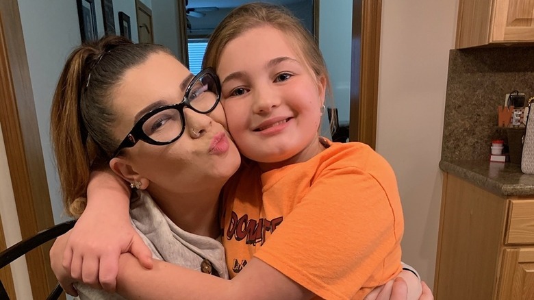 Amber Portwood and daughter Leah