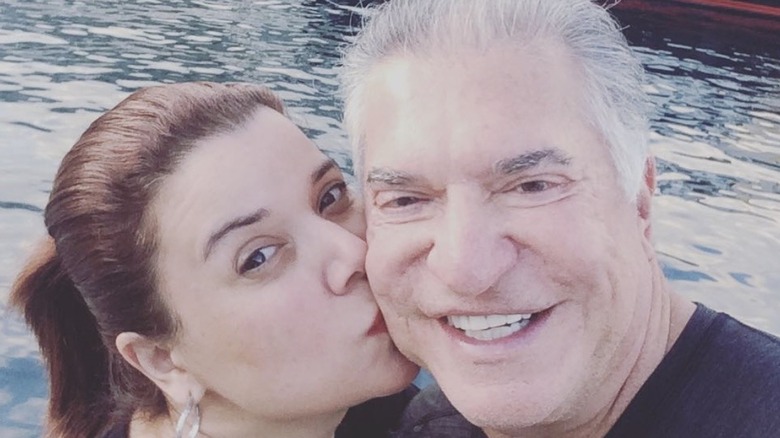 Ana Navarro kissing Al Cárdenas