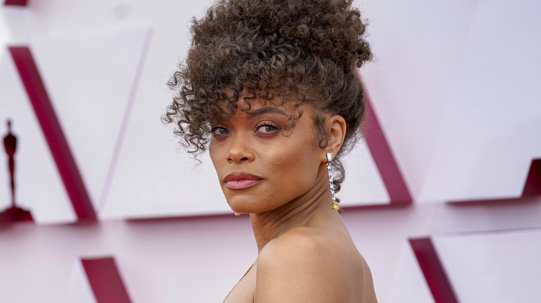 Andra Day at the 2021 Oscars 