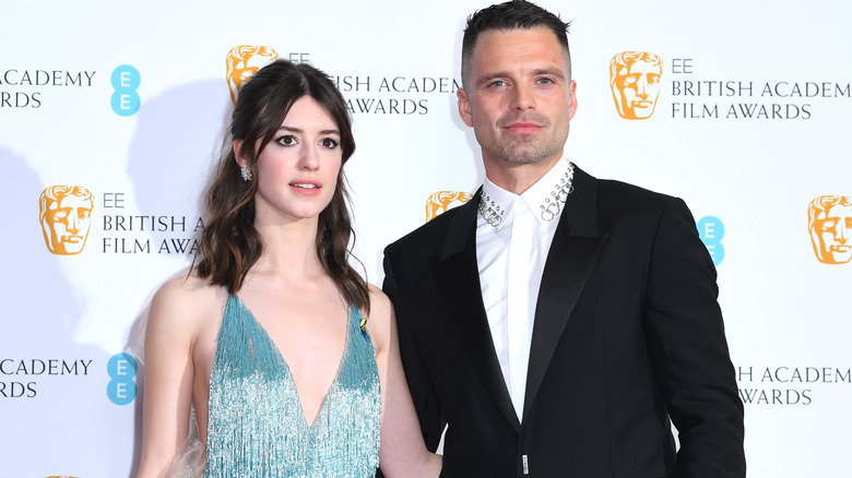 Sebastian Stan and Daisy Edgar Jones at the EE British Academy Film Awards 2022