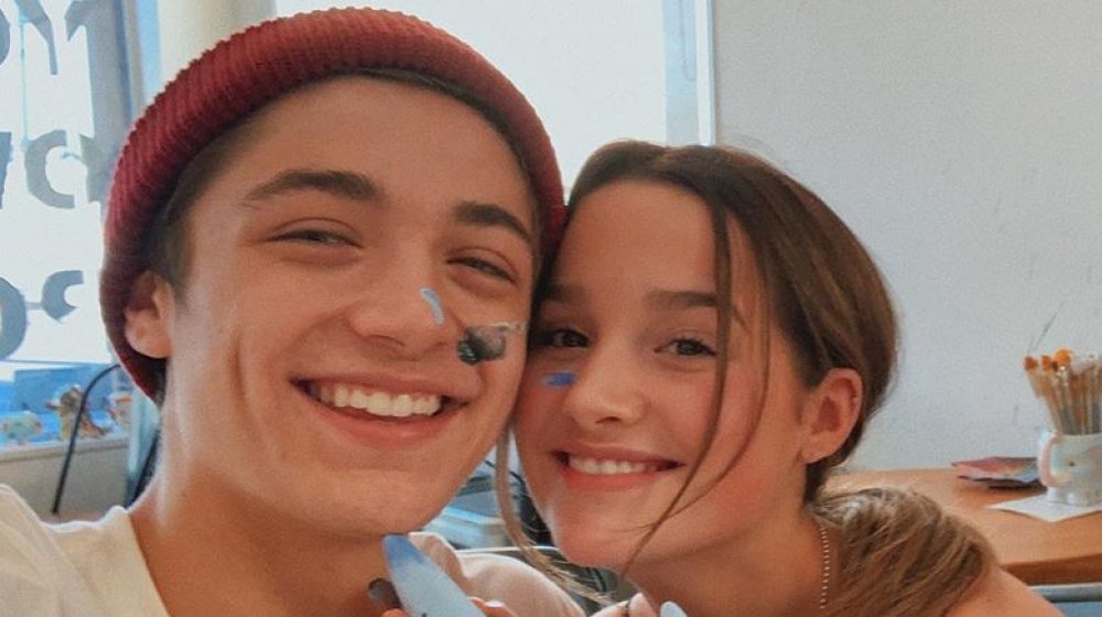 Asher Angel and Annie LeBlanc