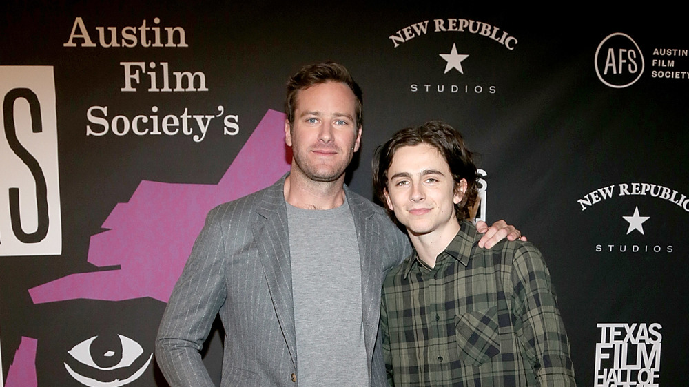 Armie Hammer, Timothee Chalamet