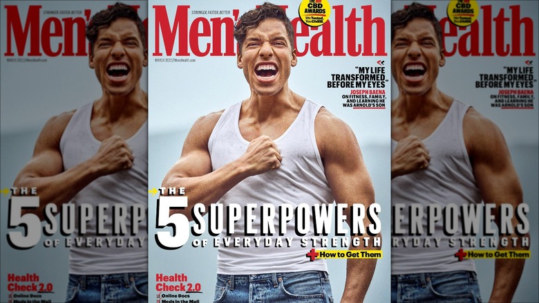 Joseph Baena Men's Health cover story