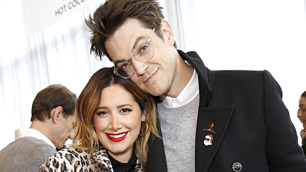 Ashley Tisdale with her husband Christopher French