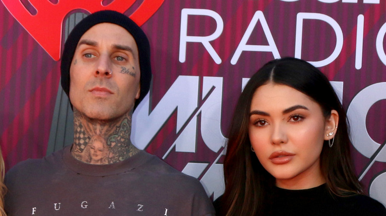 Travis Barker and Atiana De La Hoya