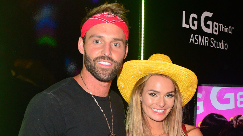 Robby Hayes and Juliette Porter smiling 