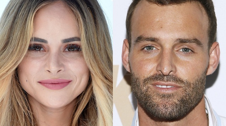 Amanda Stanton smirking (left), Robby Hayes smirking (right)