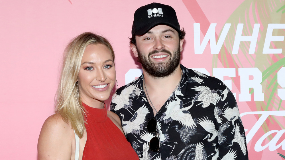 Emily Wilkinson and Baker Mayfield