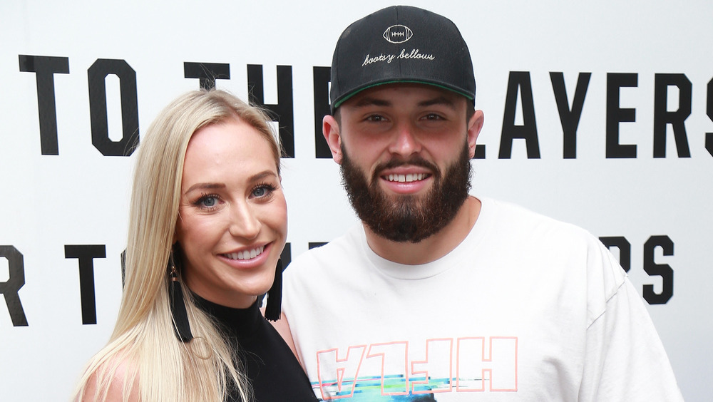 Emily Wilkinson and Baker Mayfield