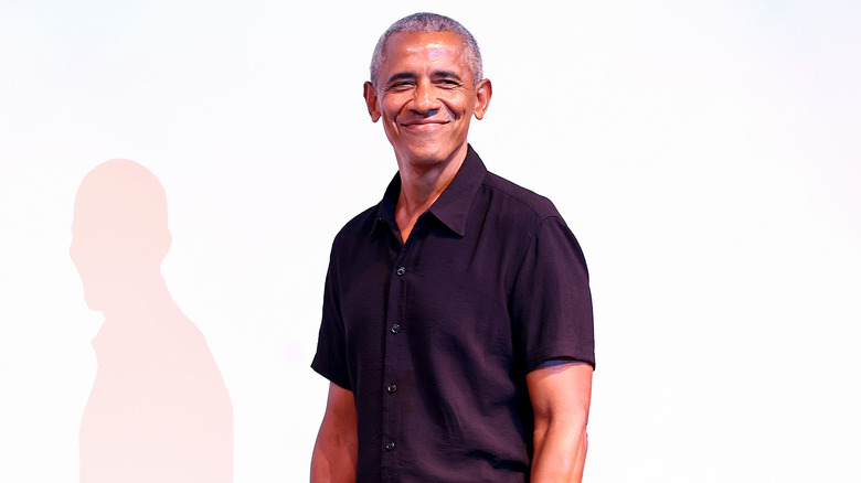 Barack Obama attending the premiere of Descendant