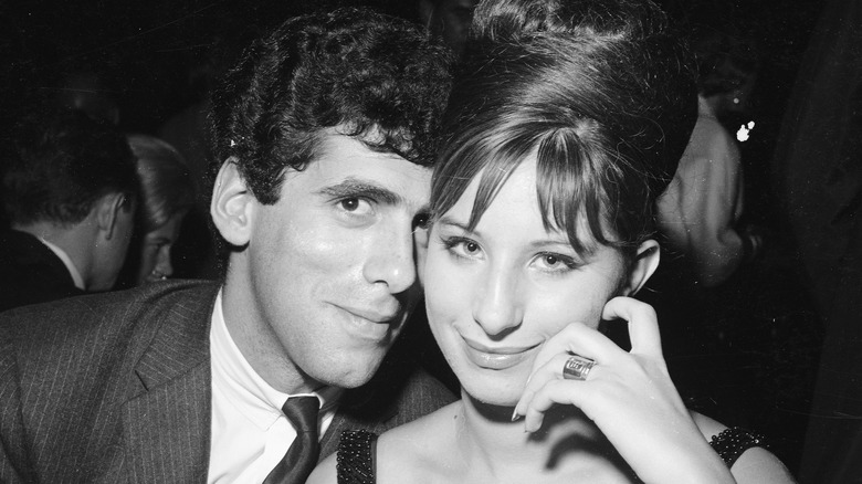 Elliott Gould and Barbra Streisand