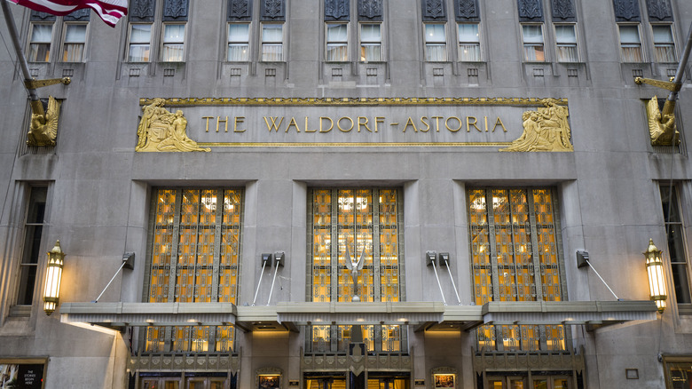 Waldorf Astoria hotel facade