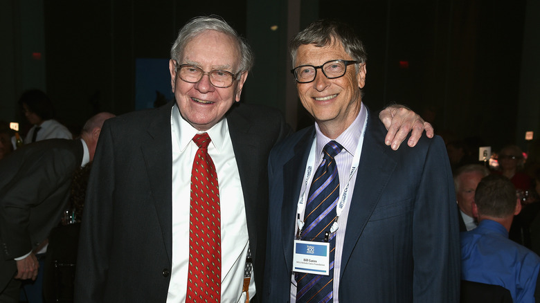 Warrenn Buffett and Bill Gates in 2015