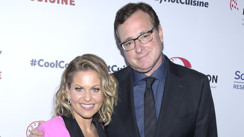 Candace Cameron Bure and Bob Saget