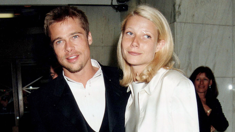 Brad Pitt Gwyneth Paltrow engagement