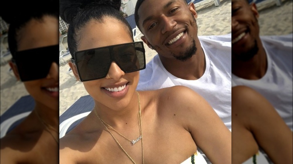 Kamiah Adams and Bradley Beal selfie