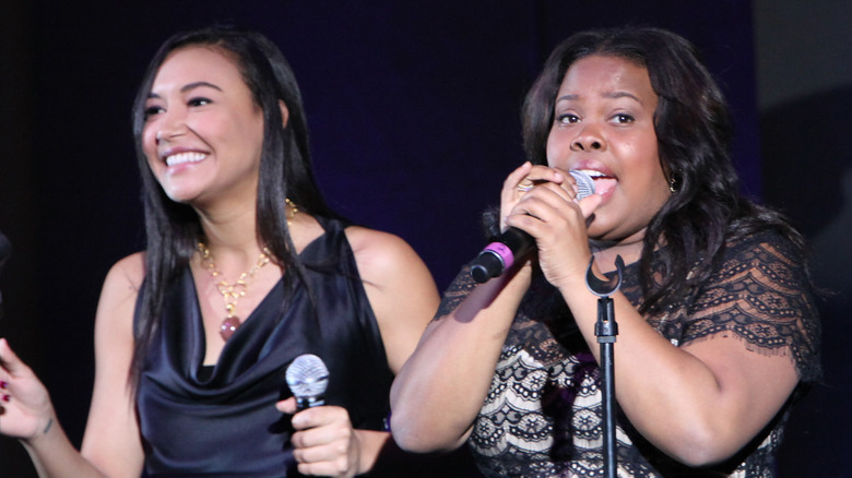 Naya Rivera Amber Riley performance