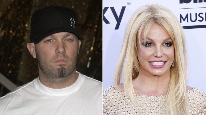 Fred Durst and Britney Spears side by side