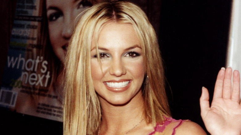 Britney Spears smiling