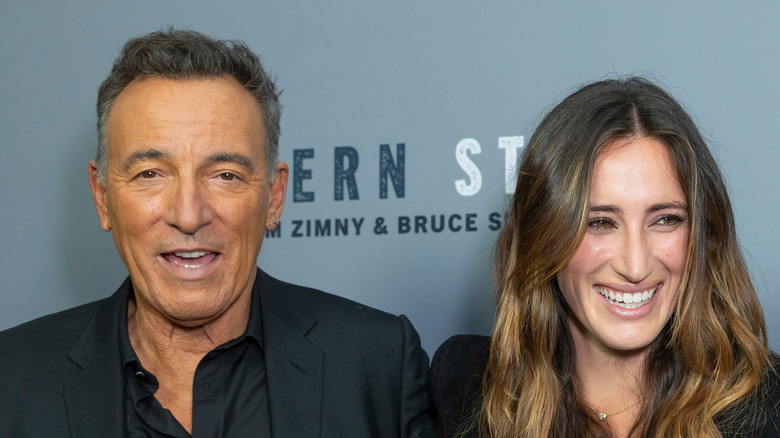 Bruce Springsteen and Jessica Springsteen attend the New York special screening of Western Stars in 2019