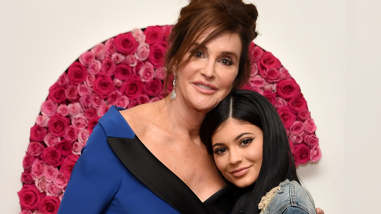 Caitlyn Jenner hugs Kylie 