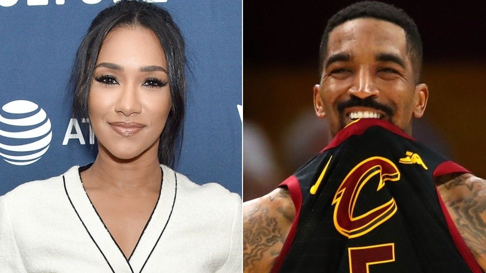 Candice Patton, J.R. Smith