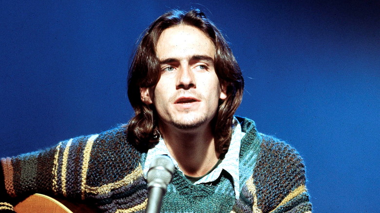 James Taylor performing