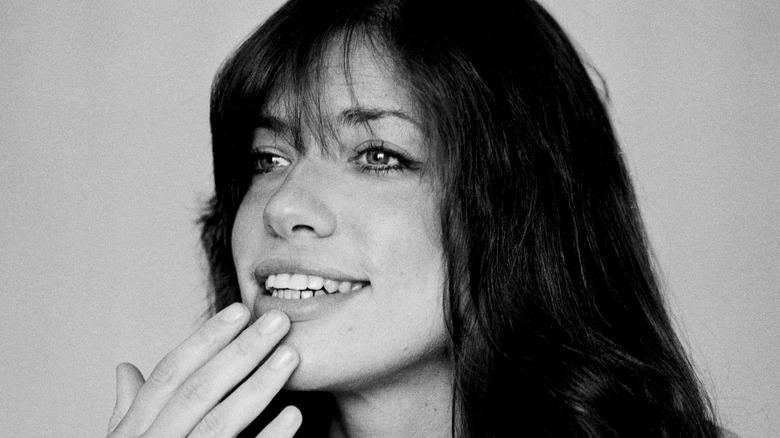 Carly Simon smiling