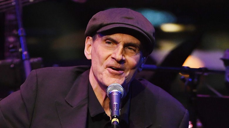 James Taylor performing