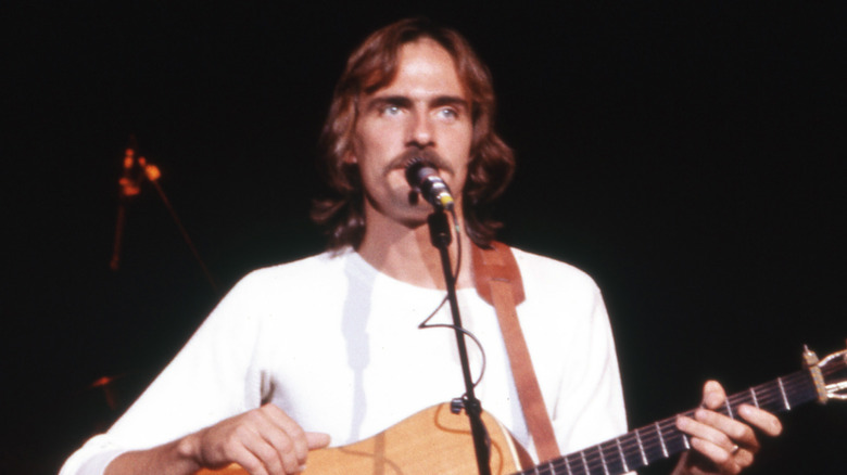 James Taylor performing