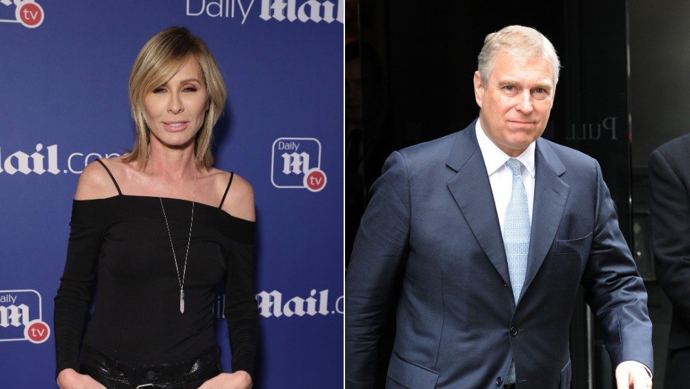 Carole Radziwill, Prince Andrew split image