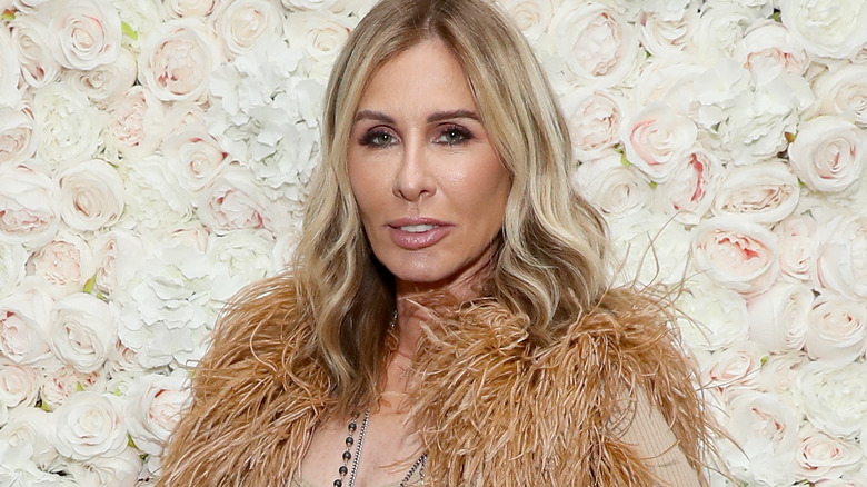 Carole Radziwill posing