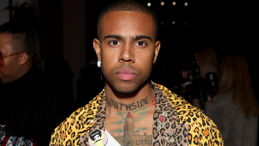 Vic Mensa at NY Fashion Week