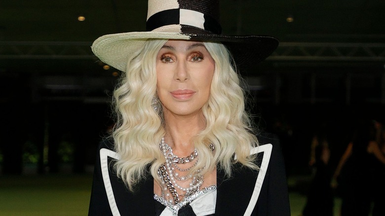 Cher hat jewelry 