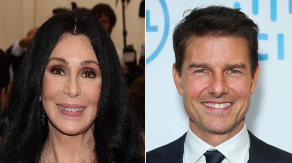 Cher and Tom Cruise