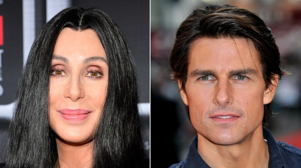 Cher and Tom Cruise