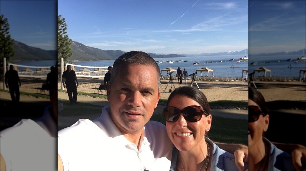 Chris and Lori Holtmann take a selfie 