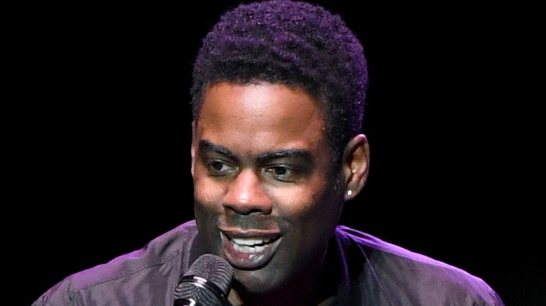 Chris Rock performing