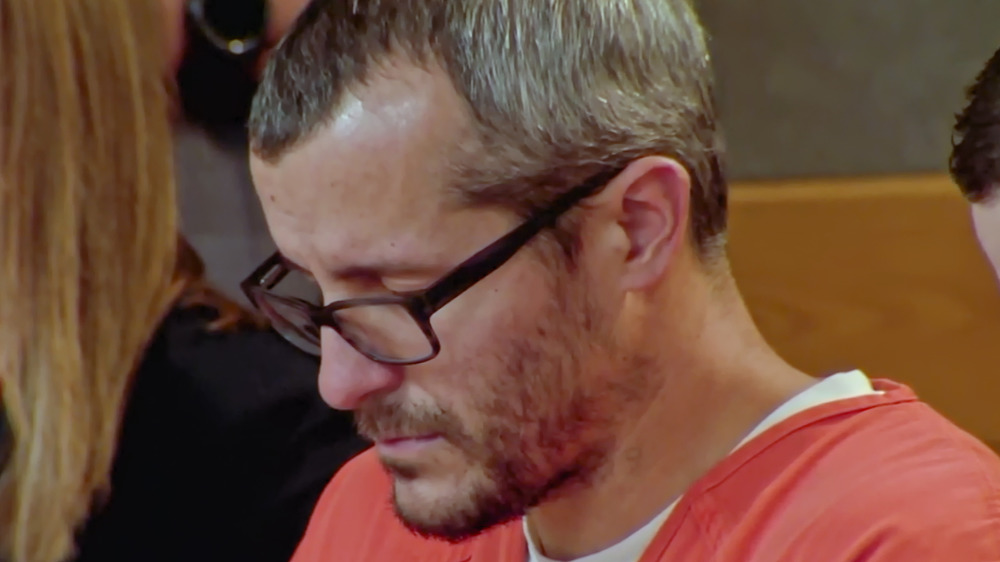 Chris Watts in court