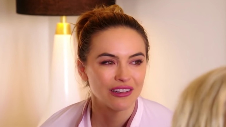 Chrishell Stause crying