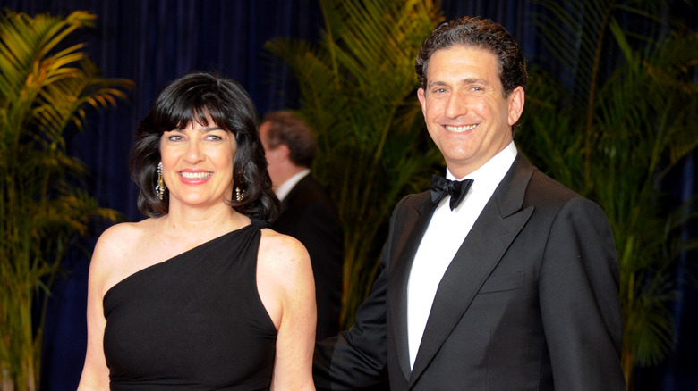 Christiane Amanpour and James Rubin