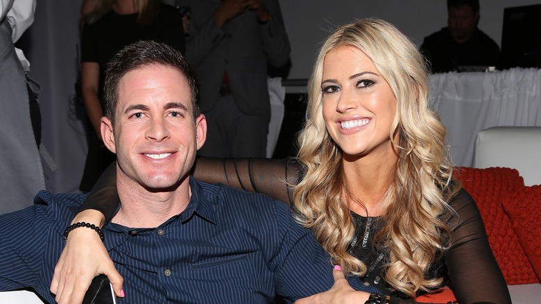 Tarek El Moussa and Christina Hall at an event 